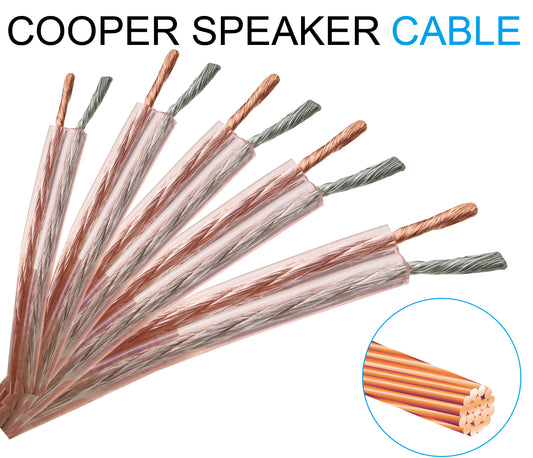 13Meters 12awg PVC Insulation Oxygen Free High Purity Copper Speak Cable Connect